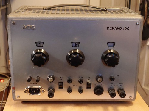 Aeg dekavo 100 - 100, labortrafo