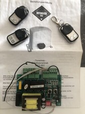 Torantrieb Steuerung 3 funkschlüssel
