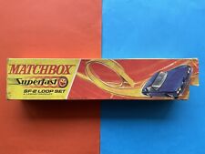 MATCHBOX Superfast LOOP Set SF2 Box RENNBAHN + Auto OVP Schiene rC Race 50 60 70