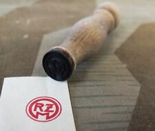 RZM Stempel Wehrmacht Gummi Abnahme 2.WK WK WK WH x WW2 Stamp rzm