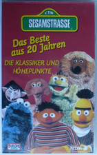 Sesamstraße - Das Beste aus 20 Jahren 1973 - 1993 VHS Videokassette (1995)