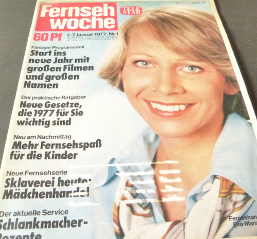 Fernsehwoche 1977 - fernsehwoche, 1/1977