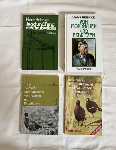 Hans behnke paul parey - 4x,