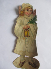 UNDERSCHÖN ALT SELTEN WEIHNACHTSENGEL ca.15 cm hoch vor / um 1900