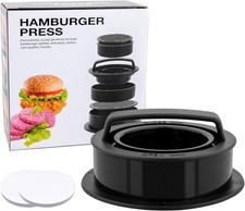 Hamburgerpresse Set 3-in-1