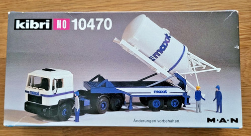 Man lkw silosteller werbung - lkw,