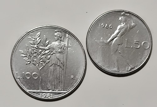 Italien stück lire - 2,
