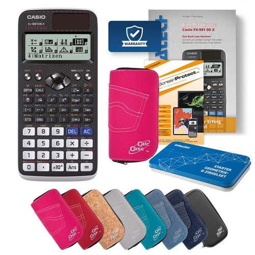 Casio 991de mit tasche - fx-991de,