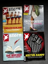 STERN Magazin Zeitschriften 2025-Konvolut 4x-Nr.38/39/40a/41