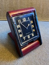 Antike Le Coultre 8 days Kodack Reiseuhr mechanisch - 65 mm Schweiz ca. 1945