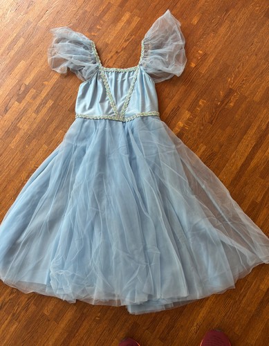 Blaues leichtes ballett - leichtes, ballett-kleid