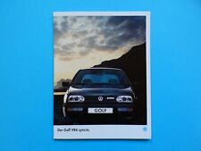 Prospekt / Katalog / Broschüre - VW Golf III - VR6 syncro - 11/94