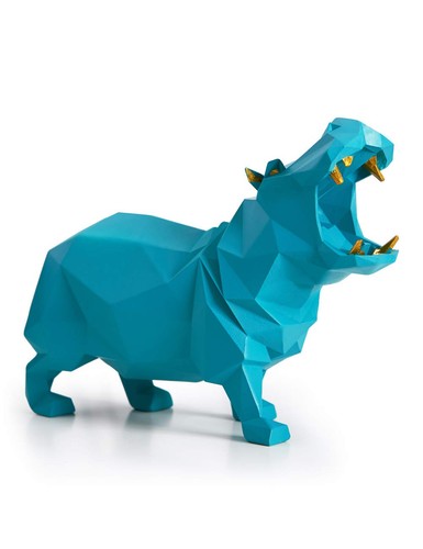 Nilpferd figur tier dekoration - figur,