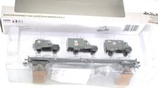 Märklin 47015 - 4MFOR Bundeswehr Sanitätsfahrzg., Wolf, Unimog OVP -Neu(wertig)