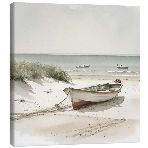 Leinwandbild ruderboot - ruderboot, i