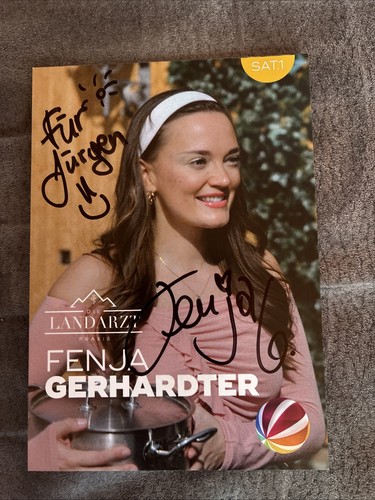 Autogrammkarte fenja - autogrammkarte,