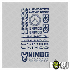 Unimog Aufkleber Set 18tlg