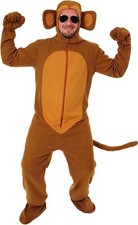 Affe offen Kostüm Gorilla