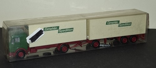 Herpa mercedes benz hängerzug - mercedes-benz,