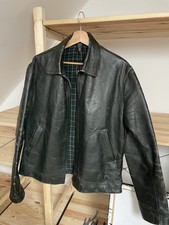 Alte Motorrad Lederjacke