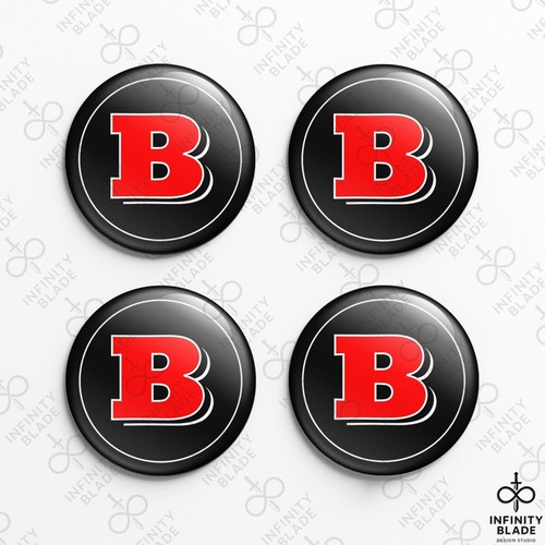 Brabus emblem abzeichen - 4x,
