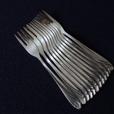 WMF Besteck Silber patent 90 Modell Wien 6 Kuchengabeln