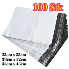 100x Folienversandtaschen Versandbeutel Versandtüten mit Haftklebeverschluss DE