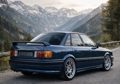 Heckansatz für audi b3 - heckansatz,