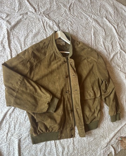 Helle braune wildlederjacke - helle,