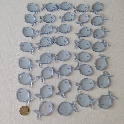 Taufe fische blau - blau, tischdeko