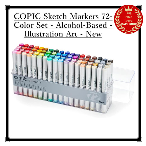Copic sketch markers color - sketch, 72-color