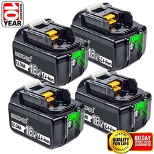 4x 12Ah Für Makita Akku 18V