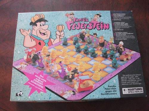 Familie feuerstein schachspiel - feuerstein,