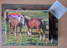 DDR - Annaberger Puzzle - Haflinger - 300 Teile - Pferde - Tiere - komplett