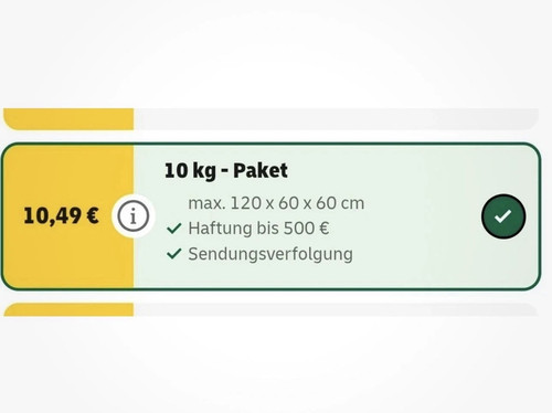 Kg dhl paketmarke - kg,
