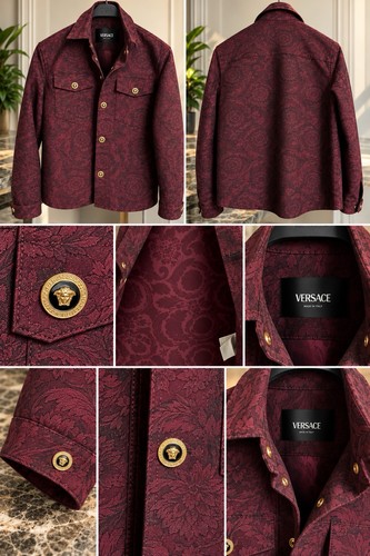 Versace herren jacke - herren, baumwolle