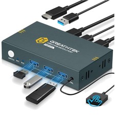 Hdmi kvm switch pc - switch, 1
