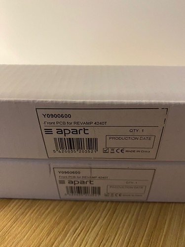 Apart audio y0900600 front pcb - audio,