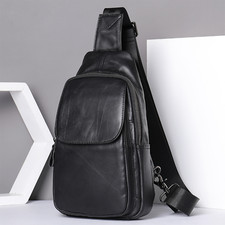 Herren Leder Umhängetasche