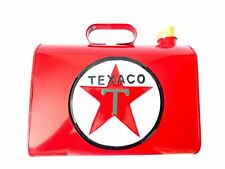 ANTIKE RETRO-STIL TEXACO AUTOMOTIVE ÖLDOSE/KANISTER WANDHALTERUNG RUSTIKALER VINATGE