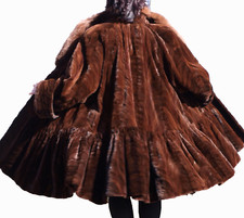 Nerzmantel Samtnerz Blaufuchs