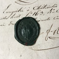 Wachssiegel Siegel Antik