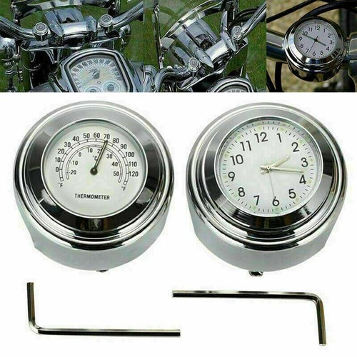 Motorrad lenkeruhr thermometer - motorrad,
