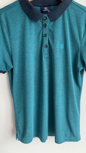 Bogner polo shirt green petrol - shirt,