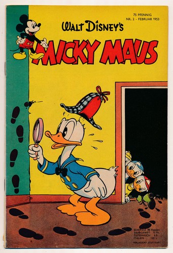 Micky maus 1953 heft - maus,
