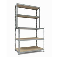 TKT Steckregal Schwerlastregal 180x100x60/30 3+2cm 175/100kg 5 Böden Work System