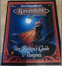 TSR AD&D 2nd Edition Van