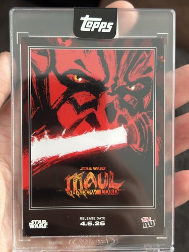 Topps now star wars maul - topps,