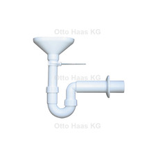 HAAS Trichter-Siphon 3015  DN 50, Leckwasser, Kondensatwasser, Ablauf