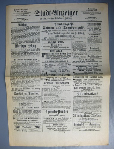 Originale kölnische zeitung - originale,